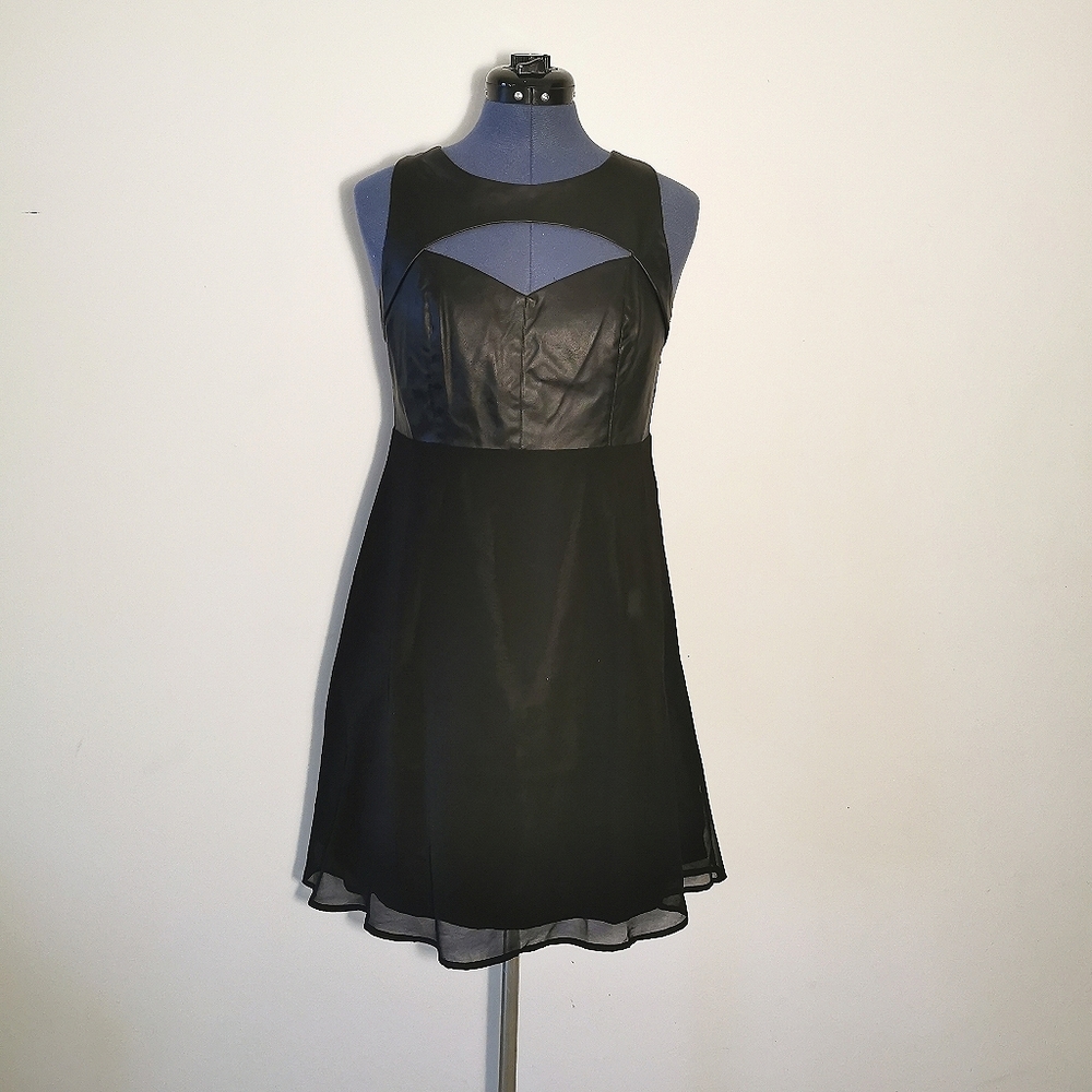 Vegan Leather Dress